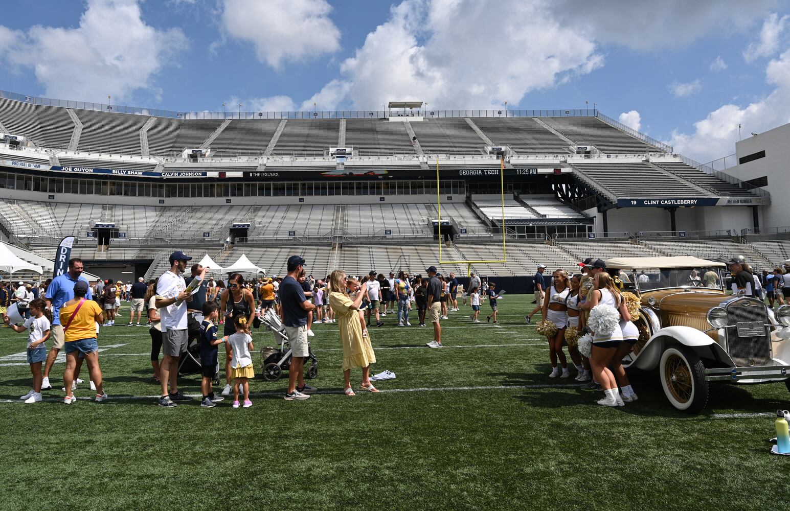 Georgia Tech football’s annual Fan Day