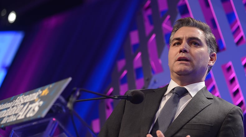 WASHINGTON, DC - SEPTEMBER 11:  CNN's Jim Acosta attends the National Hispanic Foundation for the Arts 2017 Noche de Gala at The Mayflower Hotel on September 11, 2017 in Washington, DC.  (Photo by Shannon Finney/Getty Images for National Hispanic Foundation For The Arts)