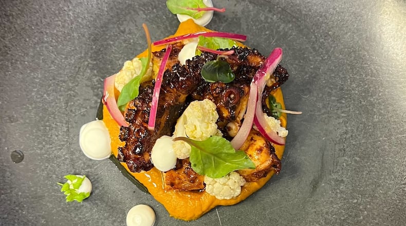 Bey Mediterranean Kitchen & Bar will bring a taste of Lebanon and other countries to Roswell's Southern Post development. / Courtesy of Bey Mediterranean Kitchen & Bar