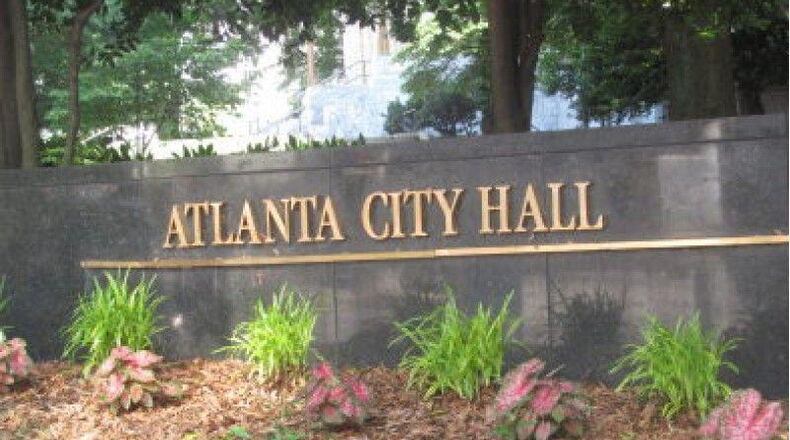 Atlanta City Hall. The city’s director of contract compliance resigned from his job this week.