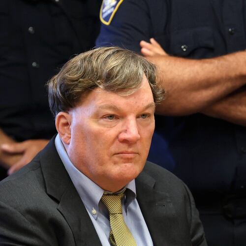 Gilgo Serial Killer Rex Heuermann is sentenced before Judge Timothy Mazzei at Suffolk County Court in Riverhead, N.Y., on Wednesday, June 17, 2026. (James Carbone /Newsday via AP, Pool)