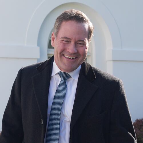FILE - U.S. Ambassador to the United Nations Mike Waltz walks from the West Wing at the White House, April 8, 2026, in Washington. (AP Photo/Alex Brandon, File)