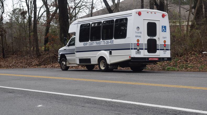 Henry County is adding three buses to its on demand fleet for seniors. The county also has a fixed-route bus service (photo) that it operates daily.