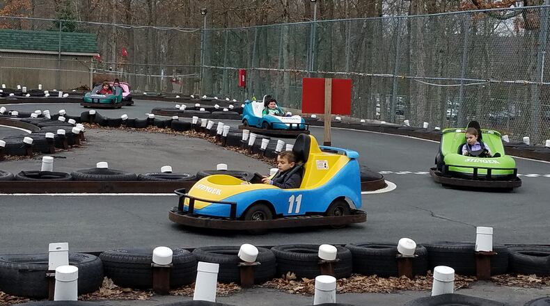 Both adult/large and child size Go-Karts are available at the resort. (Samantha Feuss/TNS)