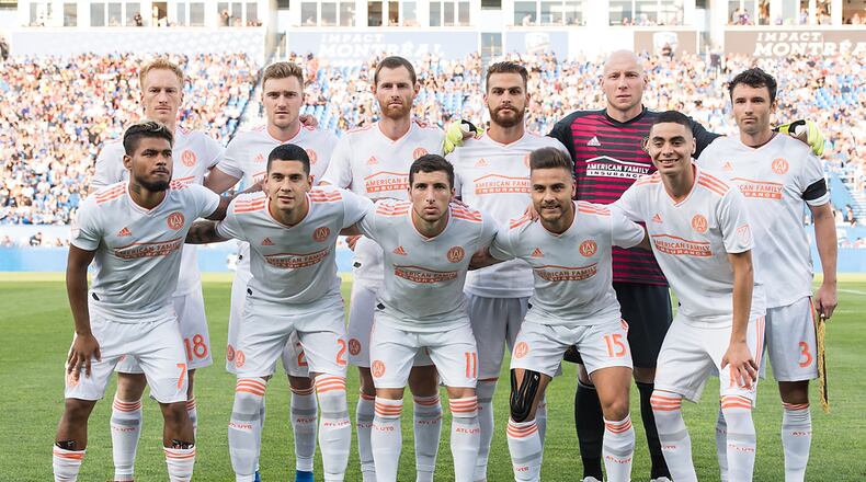 MONTREAL, QC - JULY 28: MLS match between Montreal Impact and Atlanta United at Stade Saputo in Montreal, QC. Canada on July 28, 2018.  PHOTO: Steve Kingsman / Freestyle Photography for Atlanta United