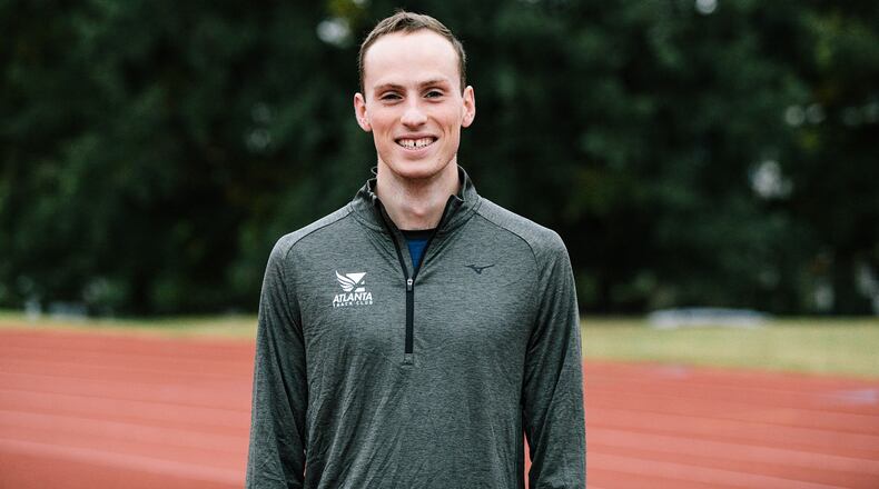 Atlanta resident Matt McDonald will run in the Olympic marathon trials Feb. 29, 2020 in Atlanta. (Photo courtesy of the Atlanta Track Club)