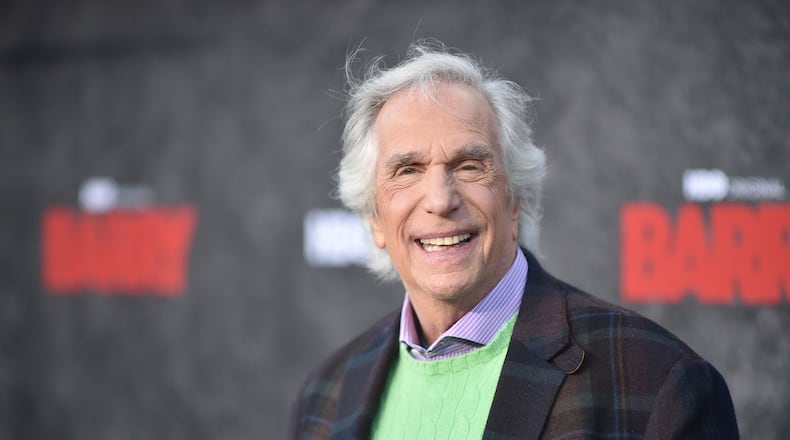 Henry Winkler arrives at the season four premiere of "Barry" on Sunday, April 16, 2023, at the Hollywood Forever Cemetery in Los Angeles. (Photo by Richard Shotwell/Invision/AP)