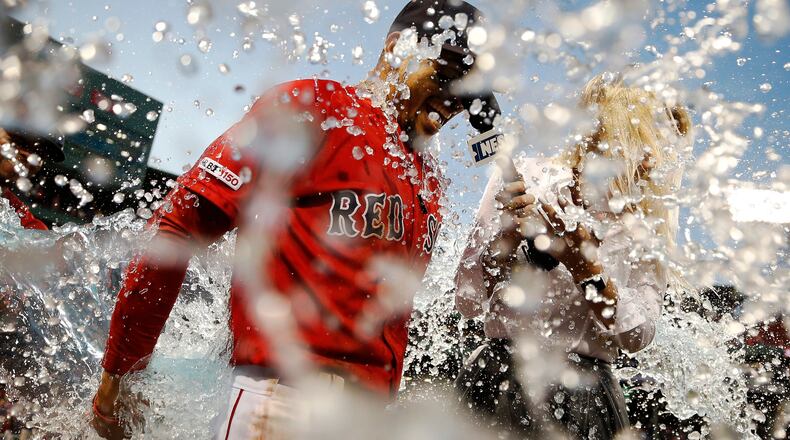 Before move to L.A., Mookie Betts had a taste of winning with the Boston Red Sox.