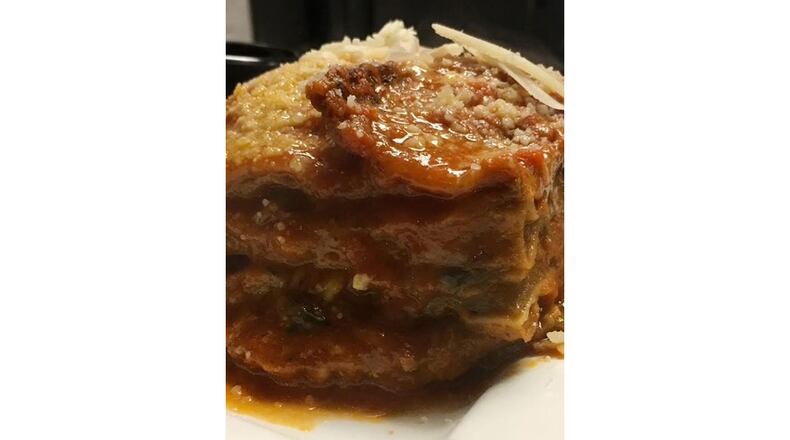 Sapori di Napoli Eggplant Parmigiana / Courtesy of Sapori di Napoli