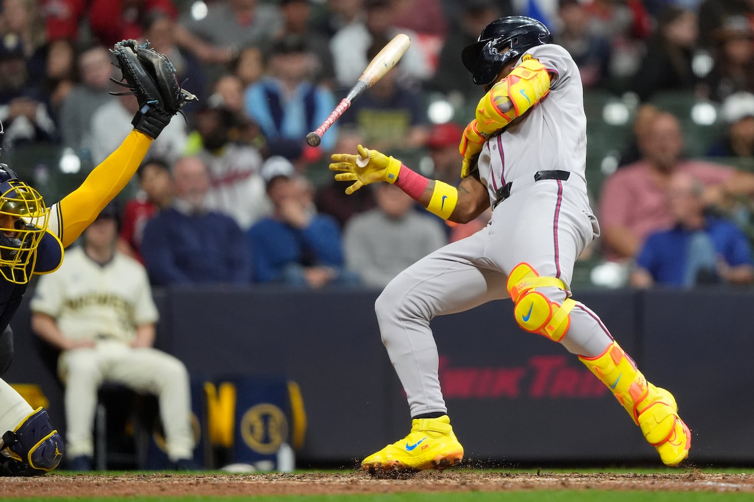 Braves Brewers Baseball
