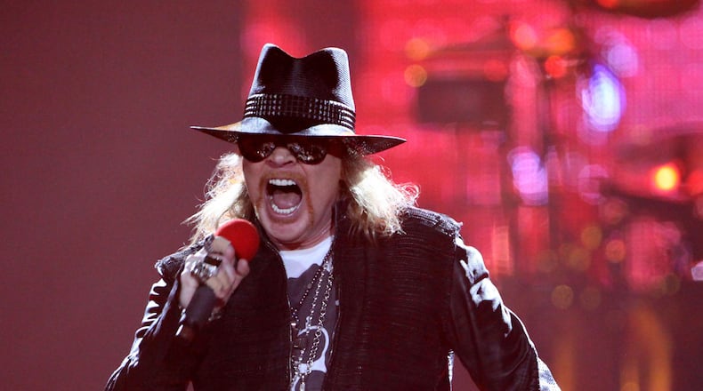 Axl Rose will be a busy man this year. Photo: Robb Cohen Photography & Video/www.RobbsPhotos.com