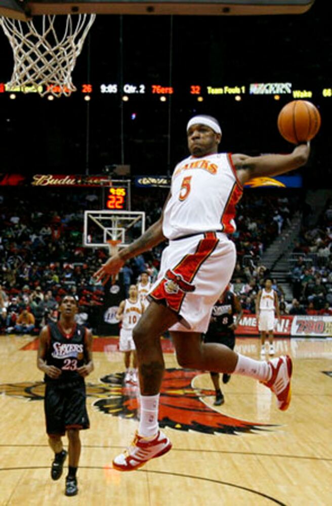 Josh Smith's career as a Hawk