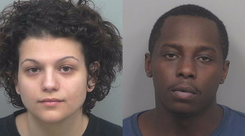 Gregory Bradley, right, and Lexi Valvo, left, are both charged with kidnapping in an April 9 incident in Buford.