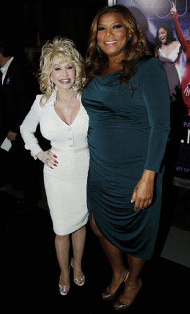 Stars attend 'Joyful Noise' premiere