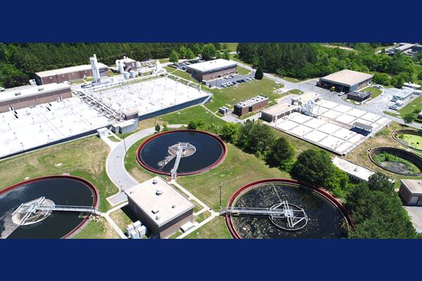 The planned expansion of the Big Creek Water Reclamation Facility in Roswell is the subject of a public meeting March 29. (Courtesy of Fulton County)