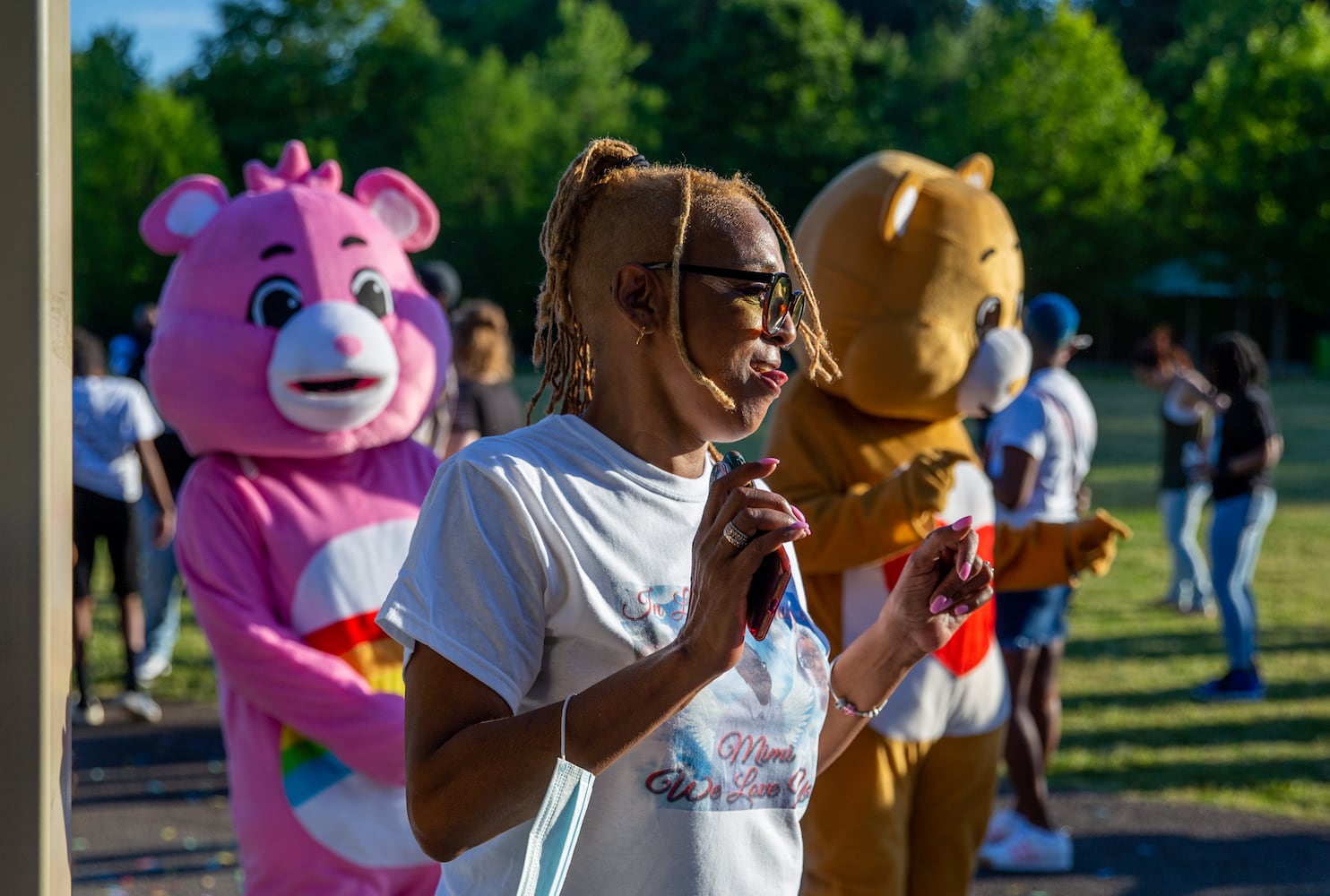balloon release and celebration of life for Normisha Monroe