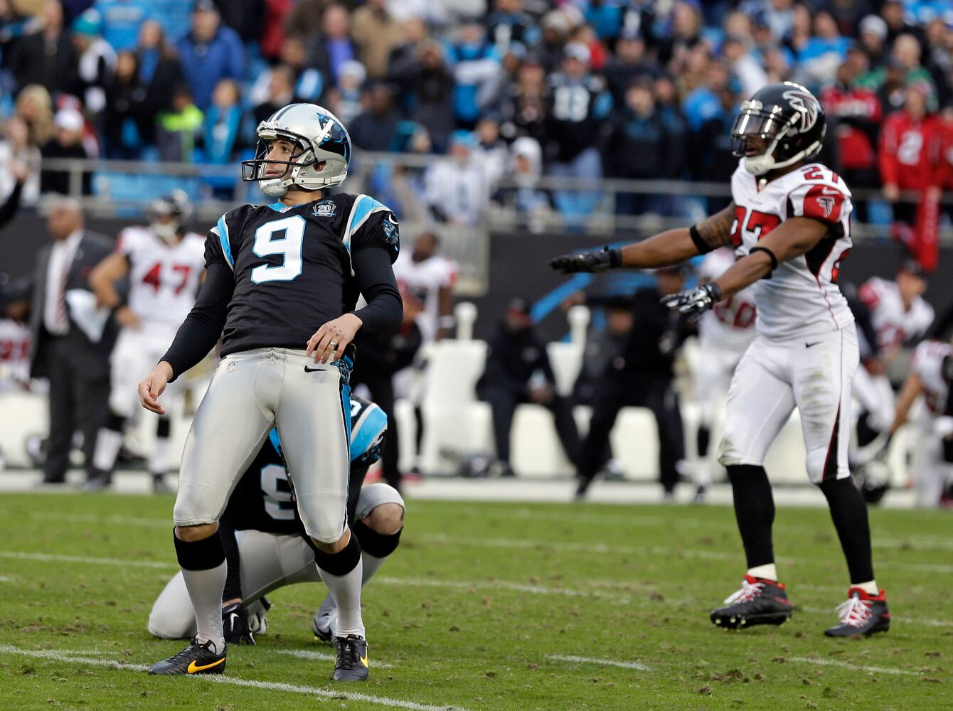 Falcons at Panthers football