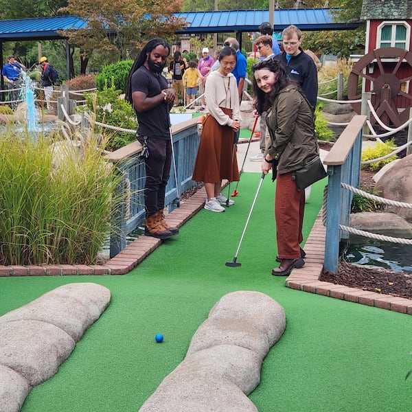 Play at the Pixel Putt Mini Golf Tournament on Saturday, Sept. 26, to help the Mimms Museum of Technology and Art. (Courtesy of Mimms Museum of Technology and Art)