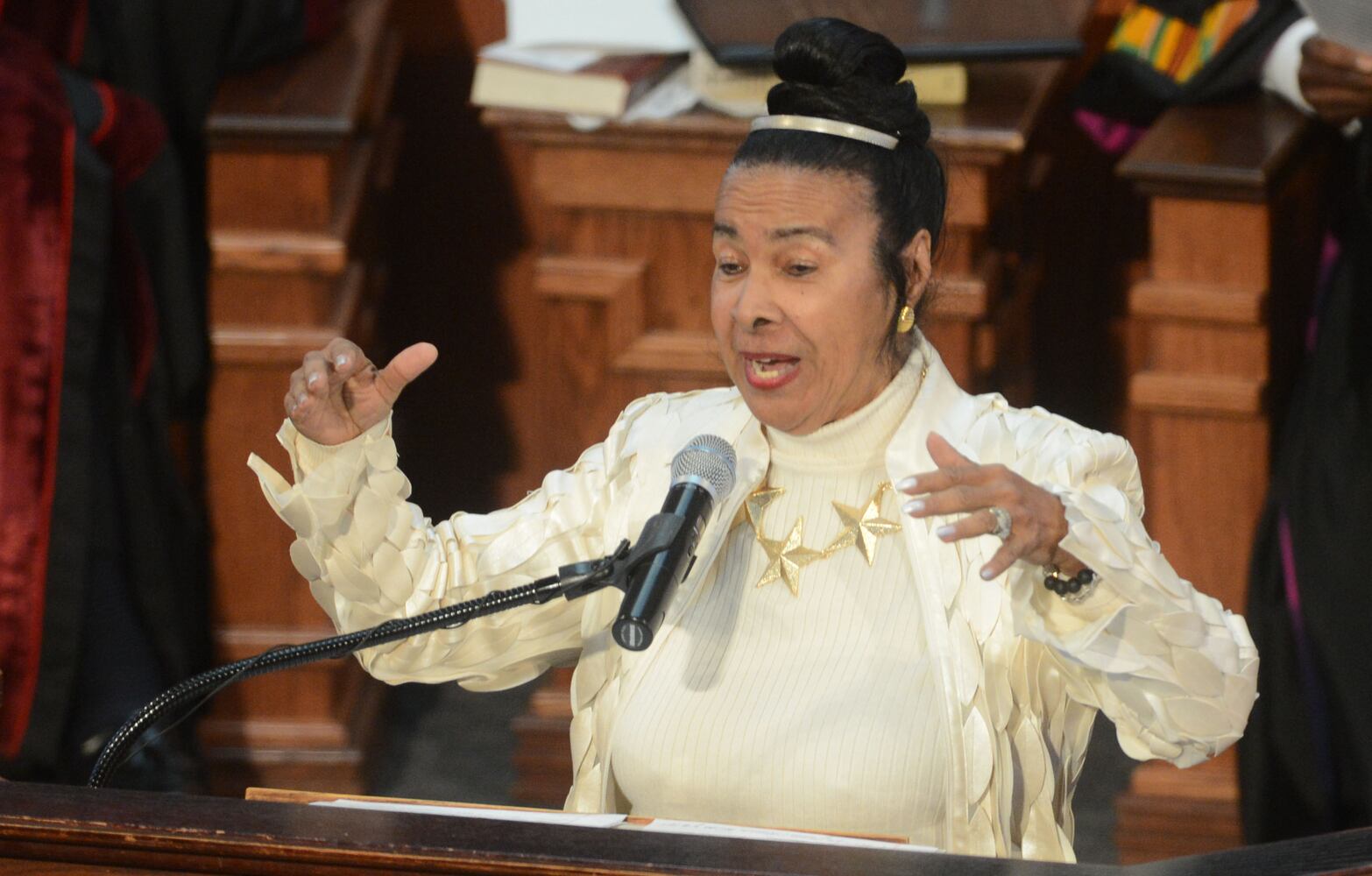 Funeral for Lillian Lewis