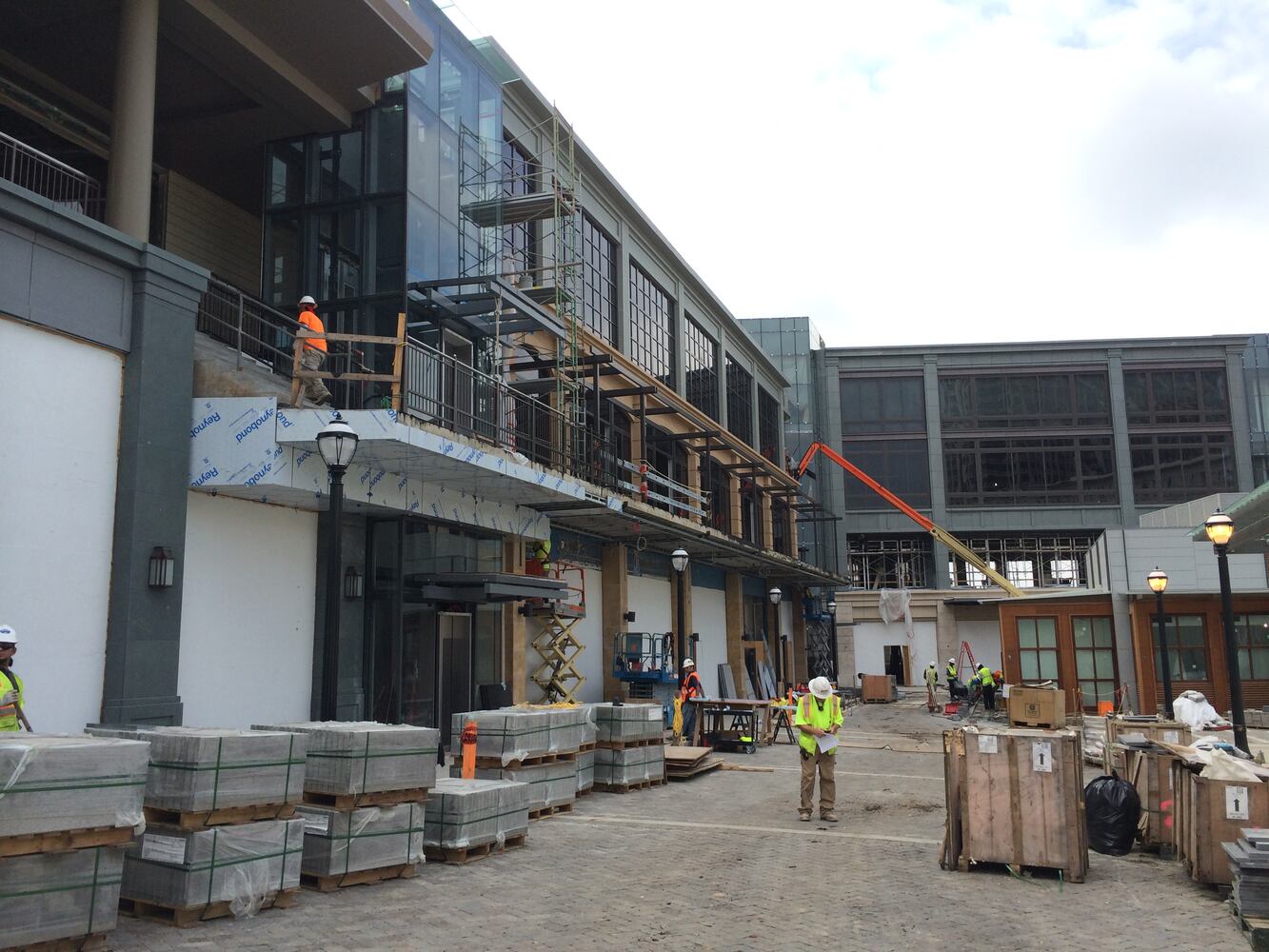 Bricks and mortar taking shape