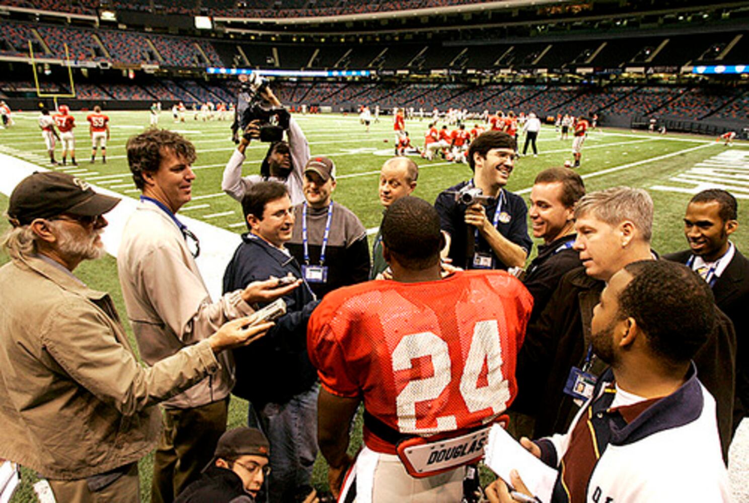 UGA Sugar Bowl Practice