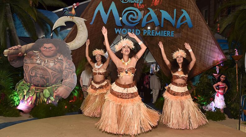 HOLLYWOOD, CA - NOVEMBER 14: A view of the atmosphere at The World Premiere of Disney's "MOANA" at the El Capitan Theatre on Monday, November 14, 2016 in Hollywood, CA. (Photo by Alberto E. Rodriguez/Getty Images for Disney)