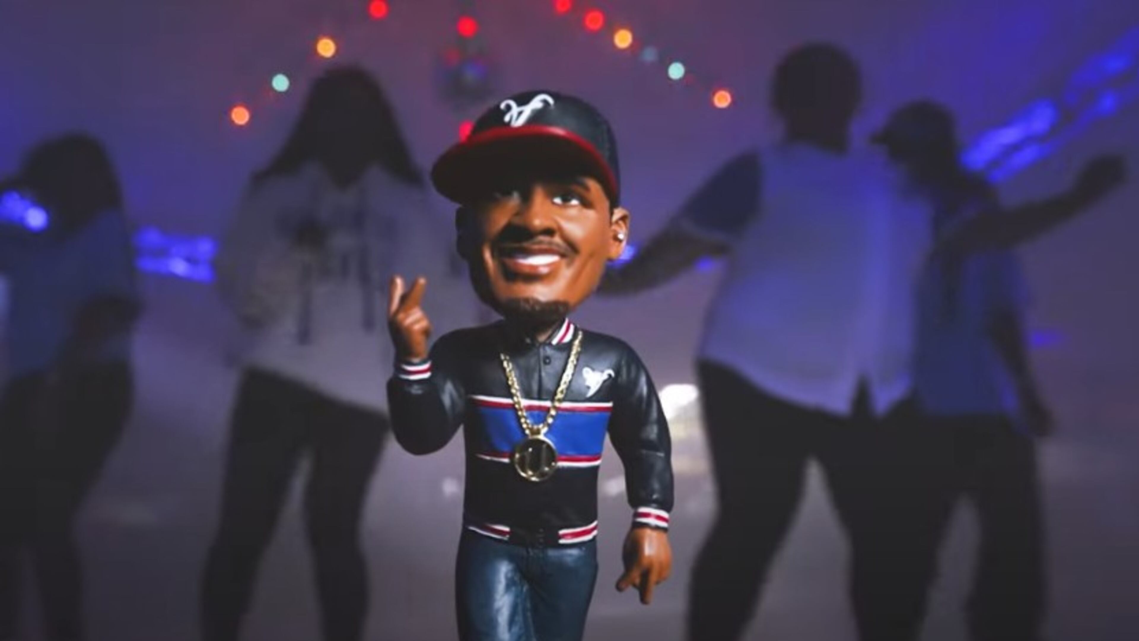 The Braves will give an Usher bobblehead to the first 15,000 folks through the Truist Park gates Wednesday. (Courtesy Atlanta Braves)