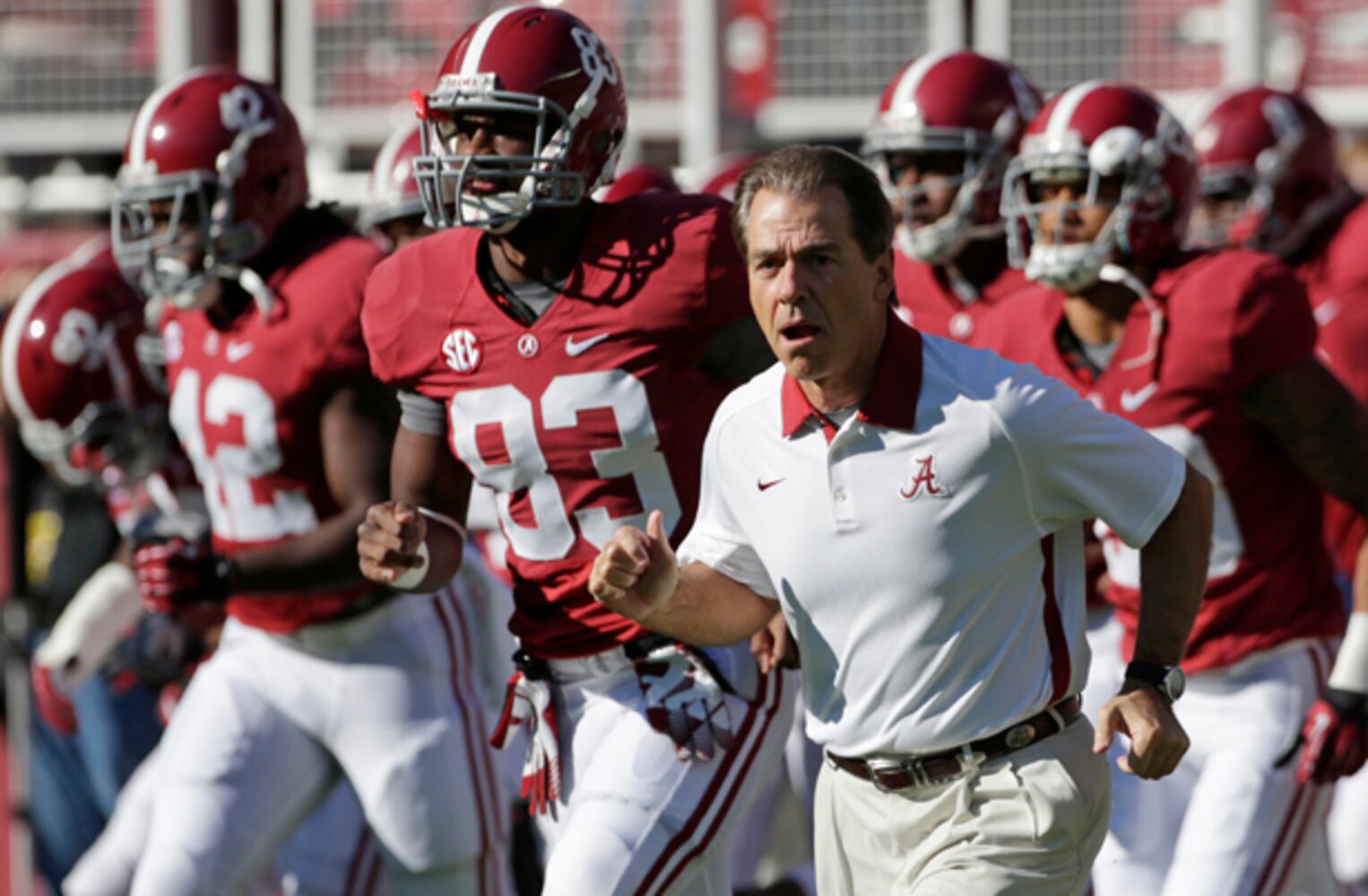 No. 4 Alabama Crimson Tide, 13-2 odds