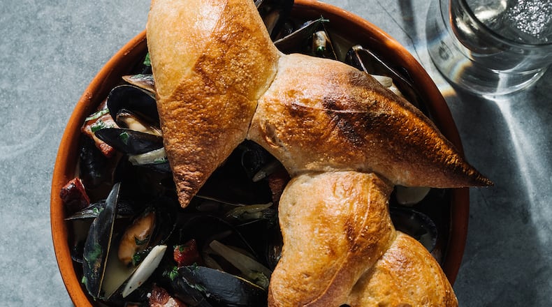 JCT. Kitchen & Bar’s Angry Mussels
Courtesy of Andrew Thomas Lee