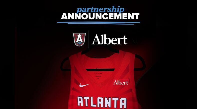Albert became the new patch sponsor for the Atlanta Dream. (Courtesy of Atlanta Dream)