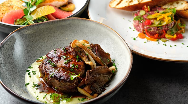 Steak and Grace's menu might not break new ground, but the food is high-quality. (Courtesy of Brandon Amato/Steak and Grace)