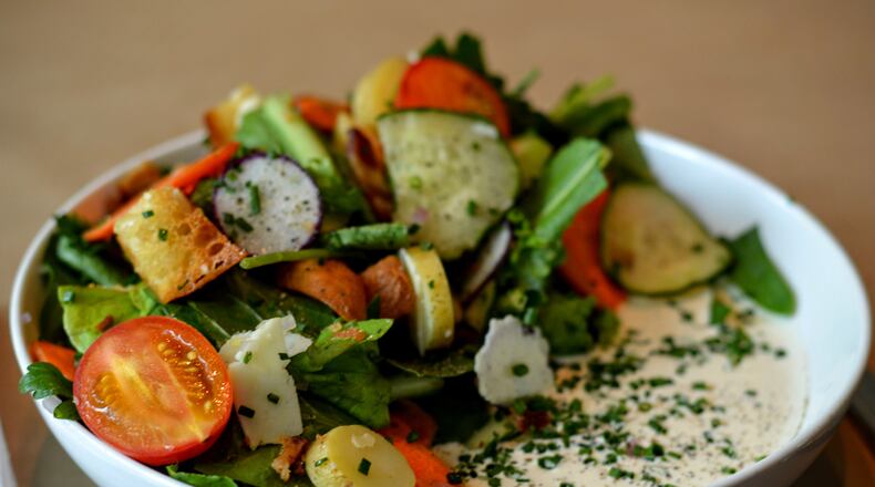 Dumpster Salad at One Eared Stag. / Henri Hollis