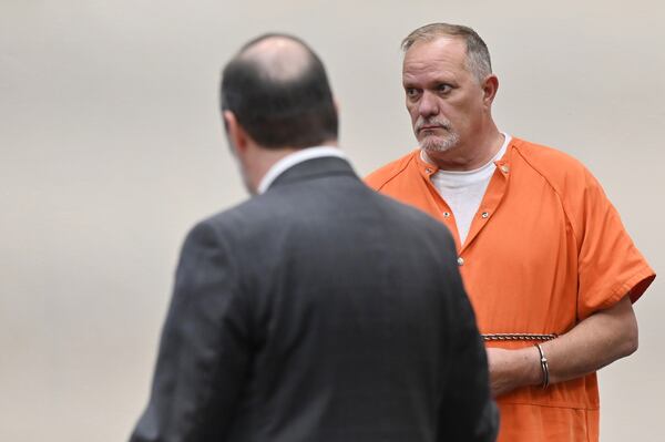 Eric Delma Head entering a Macon courtroom on Thursday, where he was sentenced for his role in a July 2021 fatal boat wreck on Lake Tobesofkee. (Courtesy of Katie Tucker/The Telegraph)
