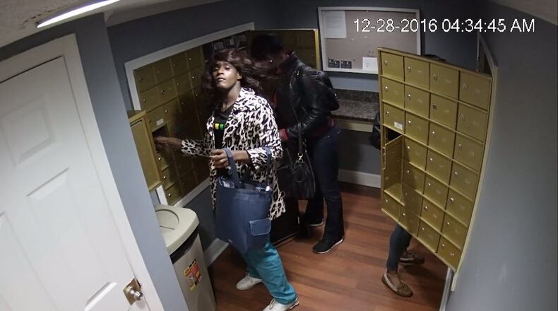 Brookhaven police say three people were caught on video stealing mail. Now investigators need help identifying them.
