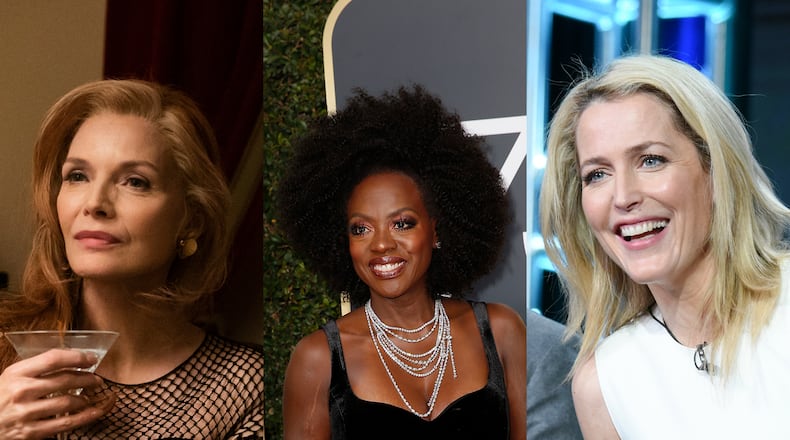 Showtime's "The First Lady" features A-list actors Michelle Pfeiffer, Viola Davis and Gillian Anderson. AP