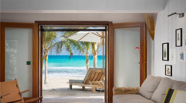 Hotel Manapany — a solar-powered, plastic-free eco-resort in St. Barts — has plenty of romantic appeal for couples. (Courtesy of Hotel Manapany)
