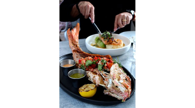 Red snapper from the menu of Cape Restaurant & Beach Bar / Courtesy of Cape Restaurant & Beach Bar