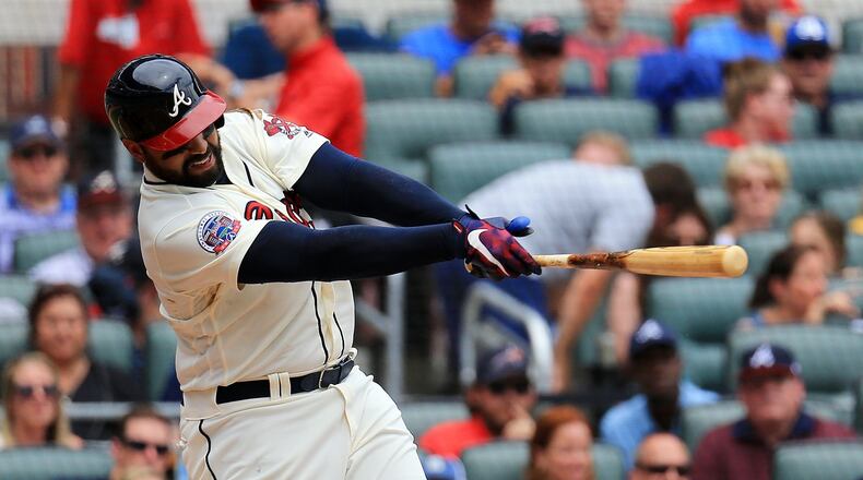 Matt Kemp could return from DL as soon as Saturday and will be back in the regular role, not a platoon of some kind. (Photo by Daniel Shirey/Getty Images)