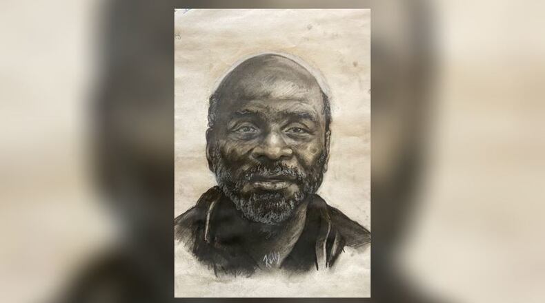 Authorities are trying to identify the man depicted in this sketch. Atlanta police said he robbed multiple people at gunpoint last month in southwest Atlanta.
