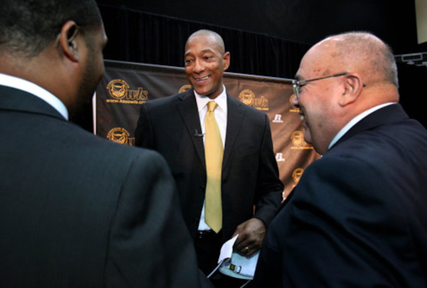 Lewis Preston, KSU's new coach, introduced to school