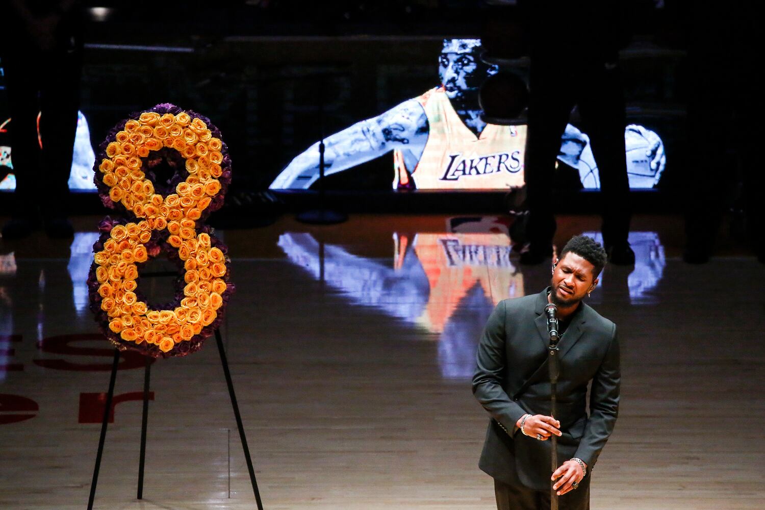 Photos: Lakers honor Kobe Bryant, play first game since his death