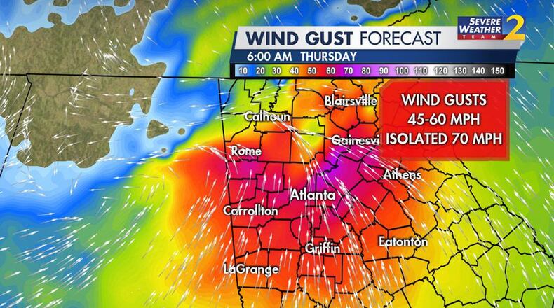 Tropical Storm Zeta's powerful winds led to thousands of power outages early Thursday.