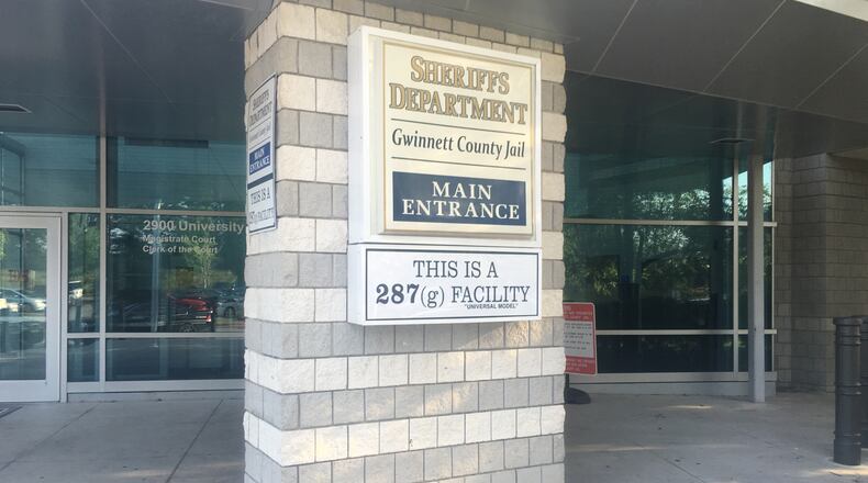 The Gwinnett County jail. TYLER ESTEP / TYLER.ESTEP@COXINC.COM