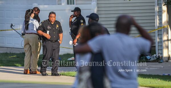 The man was rushed to a hospital in serious condition.