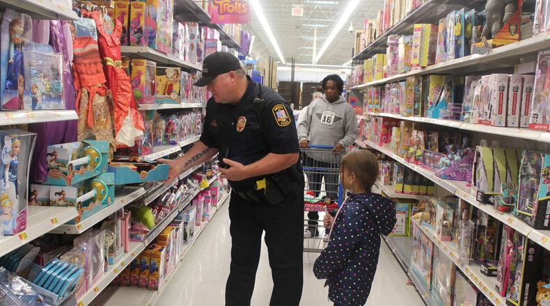 Donations are accepted year round for the Shop with a Hero event by the Smyrna Fire and Police Departments for local children in need to shop for gifts. (Courtesy of Smyrna)