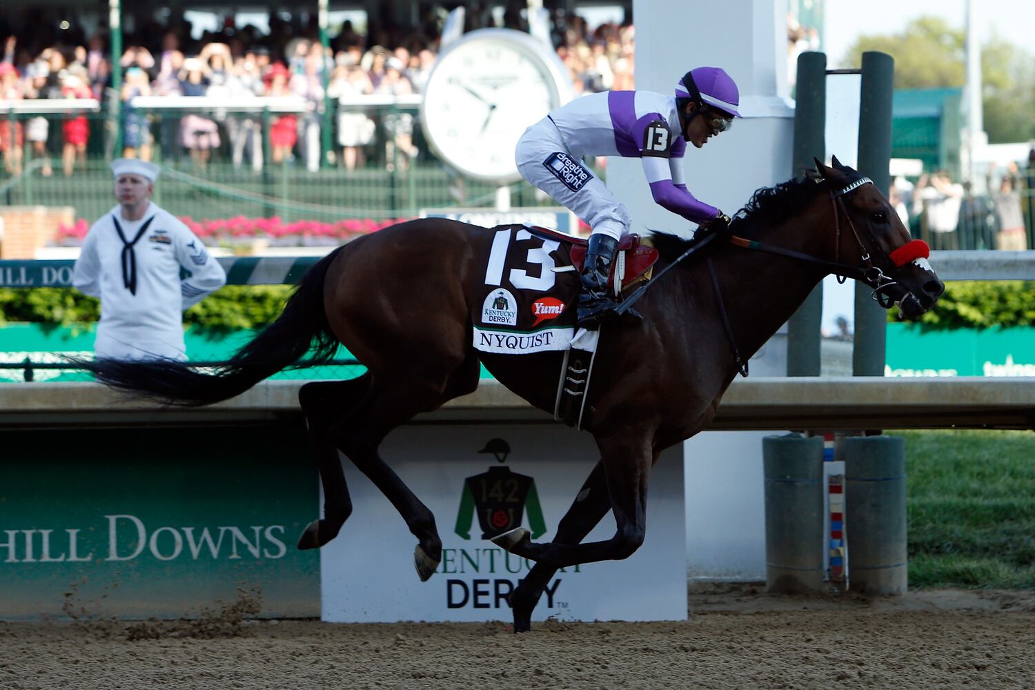 nyquist wins 142nd kentucky derby
