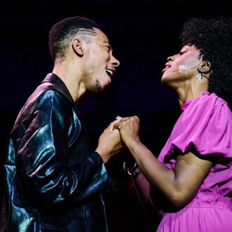 True Colors Theatre Company performs “Cinderella” at the Southwest Arts Center through Sunday, July 5, with Brandon L. Smith as Prince Chris and Jai’len Josey in the title role. (Courtesy of True Colors Theatre Company)
