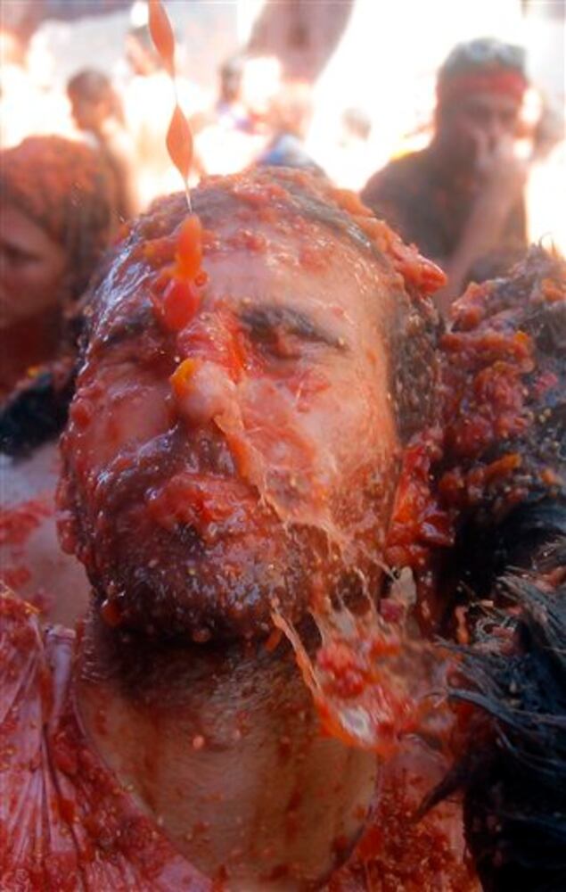 Spain Tomato Fight