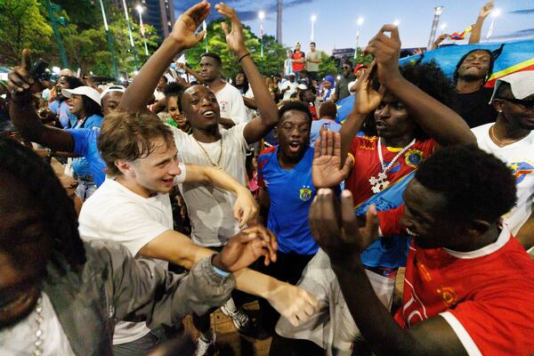 Atlanta's FIFA Fan Fest has been a TIME! (Estela Muñoz/AJC)