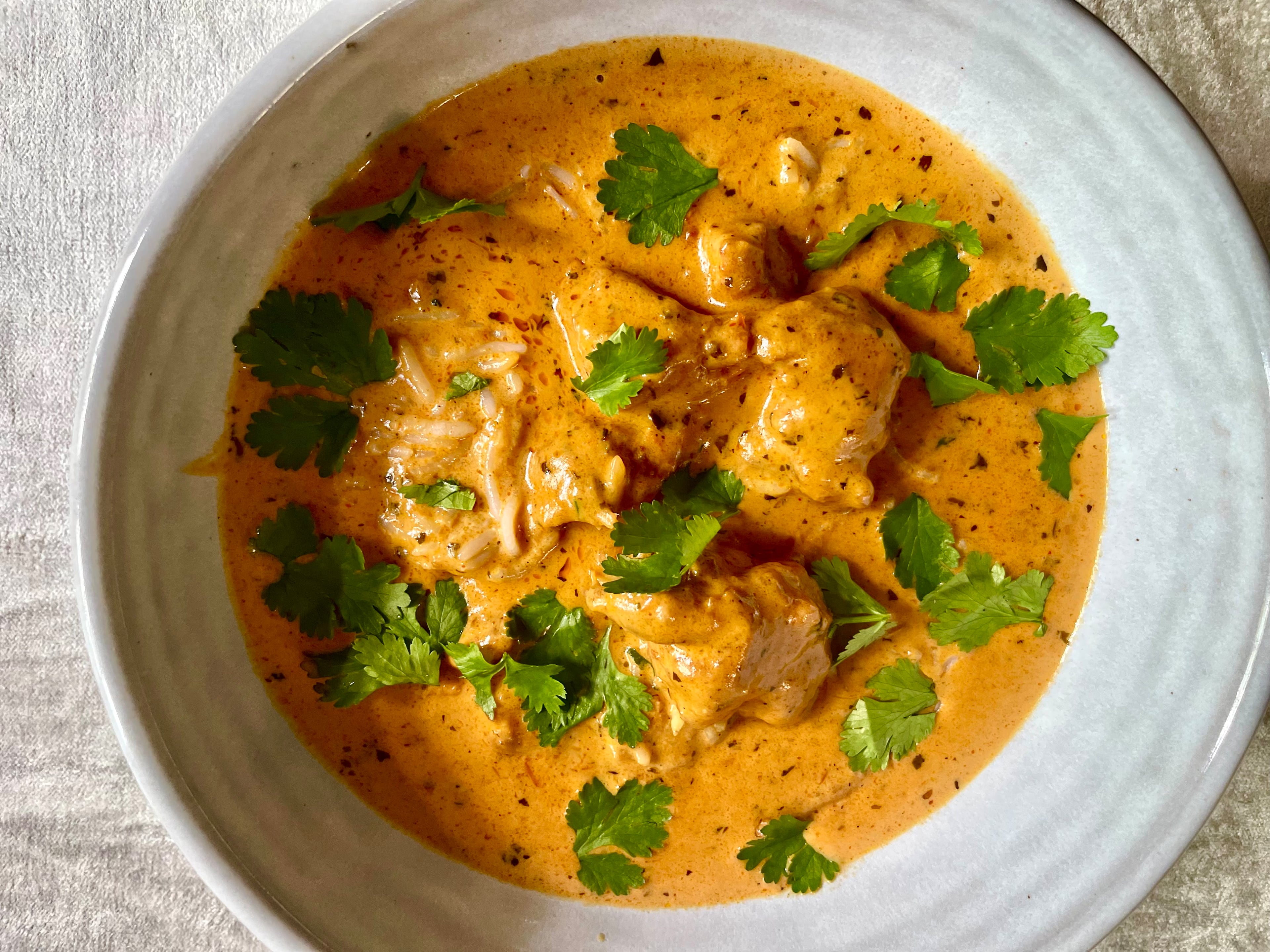 Mughlai chicken from Desi Tadka. (Angela Hansberger for The Atlanta Journal-Constitution)
